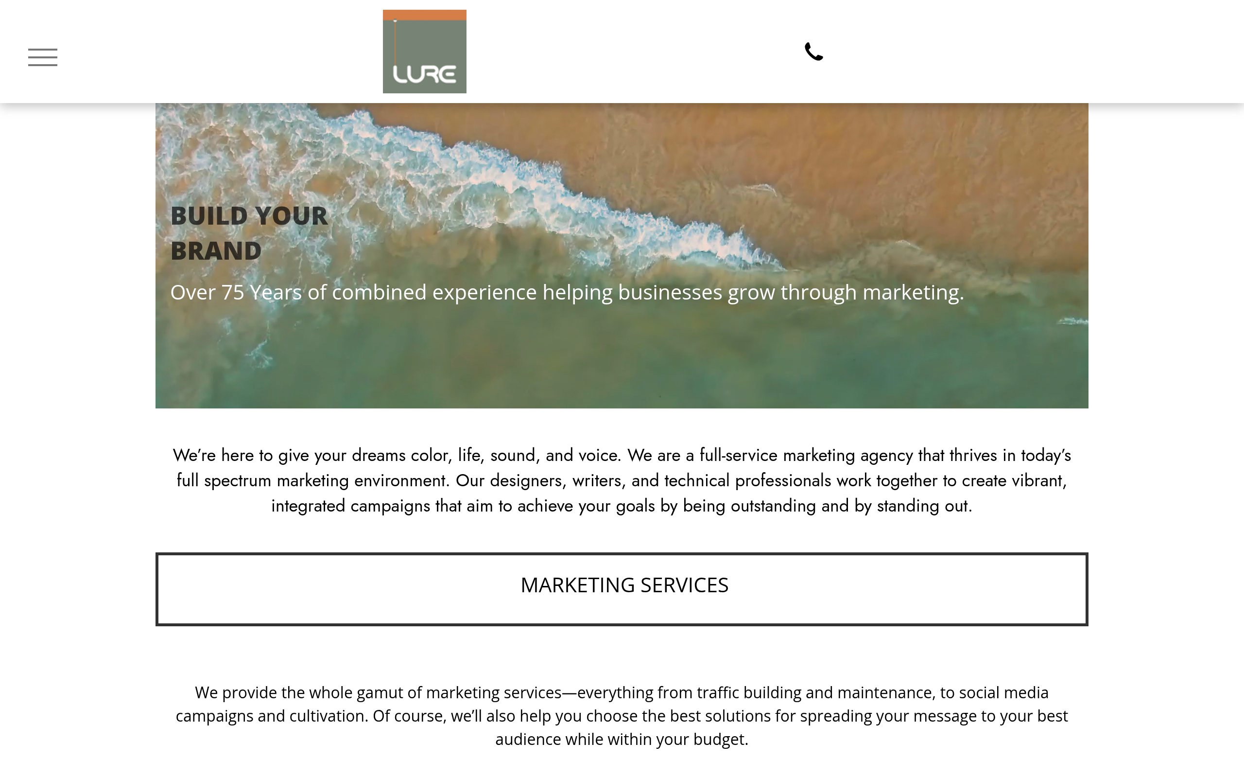 LURE Media Group screenshot 1